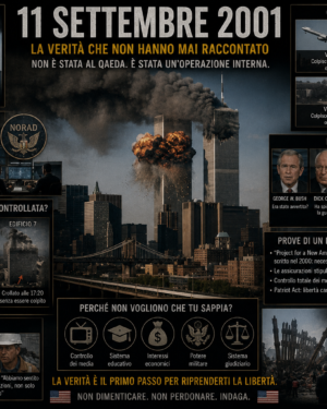11 Settembre 2001: le Torri Gemelle del World Trade Center colpite dagli aerei, New York