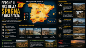 Perché il 70% della Spagna è disabitata